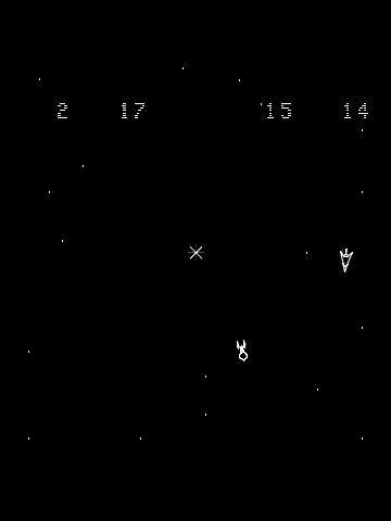 Space Wars screenshot 5 for Vectrex
